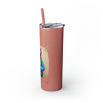 LOVE YOURSELF Skinny Tumbler with Straw, 20oz  CULTURAL GIFTS AND ACCESSORIES