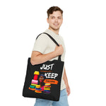 JUST KEEP TEACHING Tote Bag UNISEX MESSENGER BAG ACCESSORIES