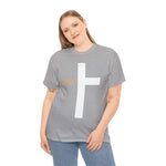 CROSS GRACE  Faith Based Unisex Cotton Tee FAITH AND GOOD VIBES