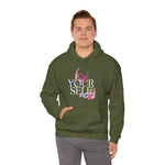 LOVE YOURSELF HOODIE Unisex Hooded Sweatshirt FAITH AND GOOD VIBES