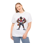 Atlanta Falcons Muscled 3 Unisex Heavy Cotton Tee