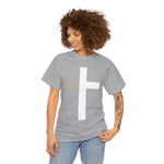 CROSS GRACE  Faith Based Unisex Cotton Tee FAITH AND GOOD VIBES