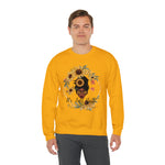 IT'S FALL Y'ALL Unisex HALLOWEEN Crewneck Sweatshirt GOOD VIBES SISTERHOOD