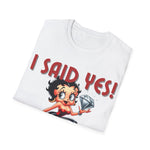 Engagement Shirt, Betty Boop, engagement customer,  wedding engag, unique engagement gift, Christmas engag, gifted engaged, engaging ring