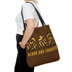 BAE  Black and Educated Tote Bag Messenger Bag Tote Bag