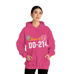 Class of DD214  Unisex Heavy  Hooded Sweatshirt