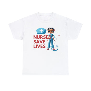 Nurse Life, Betty Boop, Black Betty Boop, Gift for Nurse, Nurse Shirt, Unique Nurse Gift, Betty Boop Nurse, Nurses Save Lives