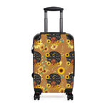 BLOOM ALL OVER Hard Case 360 swivel Suitcase with Lock SISTERHOOD GOOD VIBES ACCESSORIES