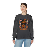 HALLOWEEN QUEEN Unisex Crewneck Sweatshirt GOOD VIBES SISTERHOOD