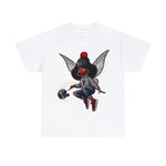 Atlanta Falcons Tinker Bell 1 Unisex Heavy Cotton Tee