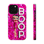 Betty Boop Pink Glitter Magnetic Tough Cases, Boop Lover, Betty Lover, Betty Boop Gift, Boop Lover Gift