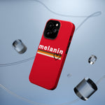 MELANIN LOVE RED CELL PHONE CASE Impact-Resistant Cases ACCESSORIES