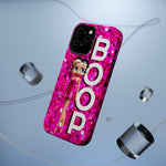 Betty Boop Pink Glitter Magnetic Tough Cases, Boop Lover, Betty Lover, Betty Boop Gift, Boop Lover Gift