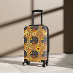 BLOOM ALL OVER Hard Case 360 swivel Suitcase with Lock SISTERHOOD GOOD VIBES ACCESSORIES