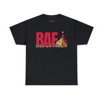 BAE BLACK AND EDUCATED RED  Heavy Cotton Tee  SISTERHOOD