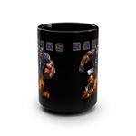 Baltimore Ravens mug, Ravens Coffee Cup, Baltimore Ravens Decor,  Black Mug, 15oz