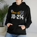 Class of DD214  Unisex Heavy  Hooded Sweatshirt