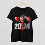 Betty Boop, Retro Betty Boop Shirt, Betty Boop Tshirt, Red Betty Boop, New Year 2024, New Years Eve Party, Party Betty