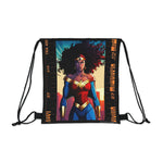 Super Wonder Woman  Outdoor Drawstring Bag Accessories Sisterhood