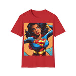 Vintage Super Woman, Beautiful Super Woman, Superwoman, Wonderwoman, womanly shirt, super woman