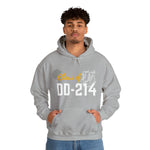 Class of DD214  Unisex Heavy  Hooded Sweatshirt