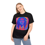 Marley in color T-shirt of Good Vibes