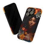 BEAUTIFUL BLACK WOMAN ORANGE Tough Cases ACCESSORIES