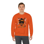 HALLOWEEN QUEEN Unisex Crewneck Sweatshirt GOOD VIBES SISTERHOOD