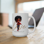 Betty Boop, Betty Boop Cup, Black Betty Boop, Love Self, Red Betty Boop, Coffee Cup, Betty Boop Gift, gift for girlfriend, Ceramic Mug