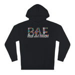 BAE Black and Educated, graphic designs, flowers, custom hoodies