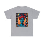 CINEMA WOMAN Cotton Tee of Unisex Heavy Cotton Tee GOOD VIBES