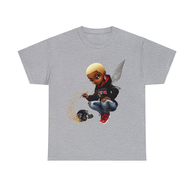 Atlanta Falcons Tinker Bell 2 Unisex Heavy Cotton Tee