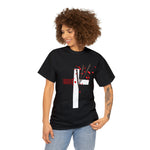 FORGIVEN ON THE CROSS  Unisex Heavy Cotton Tee FAITH AND GOOD VIBES