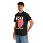 Sister got hope for a brother, custom graphic t-shirt, african american sisterhood designs, empowerment, black lives matter