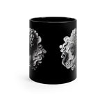 THE QUEEN'S HAND 11oz Black Mug CULTURAL DESIGNS COFFEE CUP