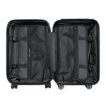 LIFE IS SHORT, TRAVEL OFTEN Hard Case 360 swivel Suitcase with Lock.  GOOD VIBES ACCESSORIES