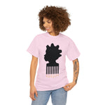 Soul Hair Bantu Knots Heavy Cotton Tee of Unisex Heavy Cotton Tee