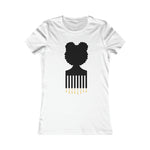 SOUL HAIR Afro Puffs Fitting Cotton Tee Women's CULTURAL WEAR