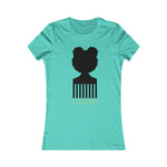 SOUL HAIR Afro Puffs Fitting Cotton Tee Women's CULTURAL WEAR