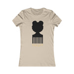 SOUL HAIR Afro Puffs Fitting Cotton Tee Women's CULTURAL WEAR