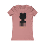 SOUL HAIR Afro Puffs Fitting Cotton Tee Women's CULTURAL WEAR