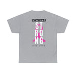 SURVIVOR BREAST CANCER Heavy Cotton Tee GOOD VIBES WEAR FAITH