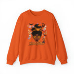 HALLOWEEN QUEEN Unisex Crewneck Sweatshirt GOOD VIBES SISTERHOOD