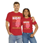 Sister got hope for a brother, custom graphic t-shirt, african american sisterhood designs, empowerment, black lives matter