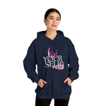 LOVE YOURSELF HOODIE Unisex Hooded Sweatshirt FAITH AND GOOD VIBES