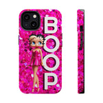 Betty Boop Pink Glitter Magnetic Tough Cases, Boop Lover, Betty Lover, Betty Boop Gift, Boop Lover Gift