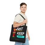 Copy of JUST KEEP READING Tote Bag UNISEX MESSENGER BAG  ACCESSORIES KIDS