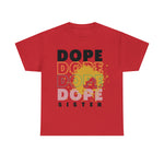 Dope Sister, graphic t-shirt, custom design, cultural designs, african american sisterhood