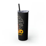 BLOOM Skinny Tumbler with Straw, 20oz  CULTURAL GIFTS AND ACCESSORIES