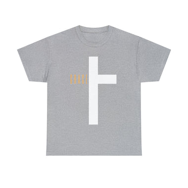 CROSS GRACE  Faith Based Unisex Cotton Tee FAITH AND GOOD VIBES